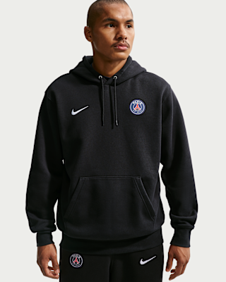 Paris Saint-Germain Club Men's Nike Soccer Pullover Hoodie. Nike.com